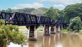Start your journey with Kanchanaburi’s vibrant glow